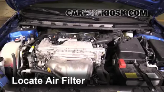 2015 Scion tC 2.5L 4 Cyl. Filtre à air (moteur) Changement